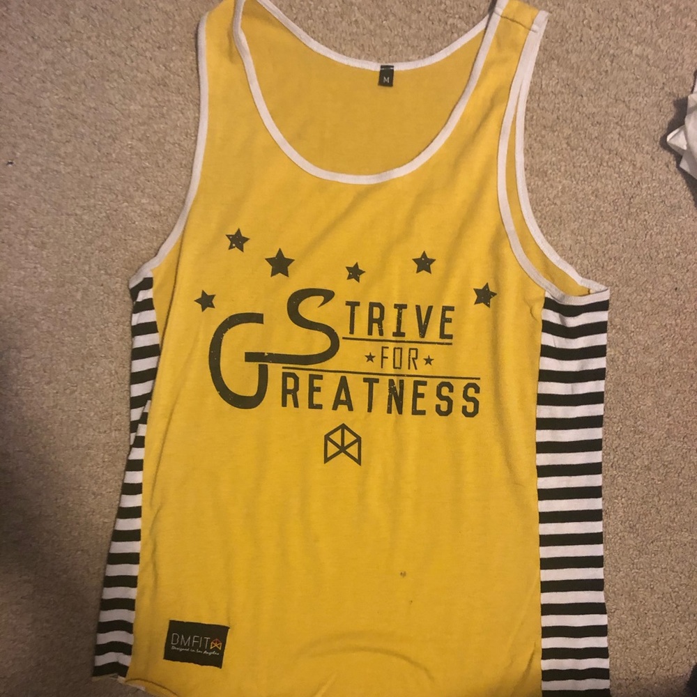 bmfit strive for greatness tank top